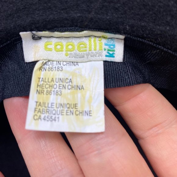 capeli Kids Black Felt Hat - Picture 6 of 9